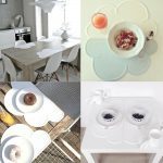 MANTEL EN FORMA DE NUBE BLANCO 2