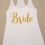 Playera Bride Dorado